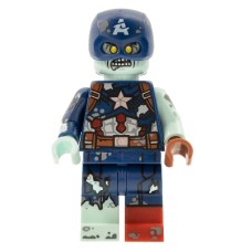Super Heroes Zombie Captain America