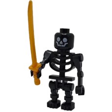 Okostnjak figurica črna