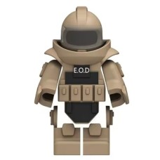 SWAT Bomb Squad zaščitna obleka tan