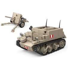 Vlačilec goseničar s topom British