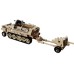 WW2 oklepno vozilo Halftrack s topom