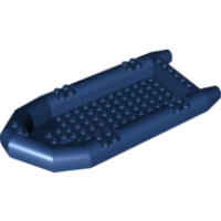 Čoln temno moder velik