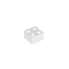 Kocke 2x2 bele, 20 kos