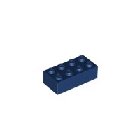 Kocke 2x4 temno modre, 50 kos