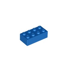 Kocke 2x4 modre, 50 kos
