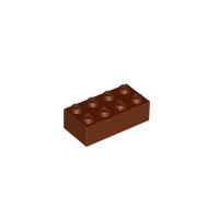 Kocke 2x4 rjave, 50 kos