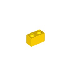 Kocke 1x2 rumene, 50 kos