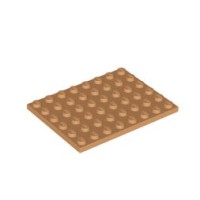 Ploščice 6x8 lešnik, 5 kos