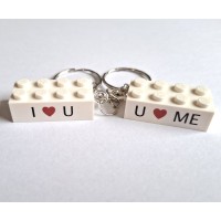 LEGO obesek I love you