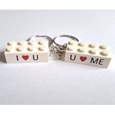 LEGO obesek I love you