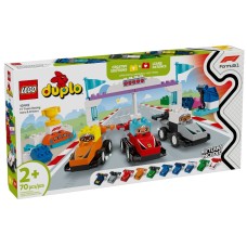 LEGO DUPLO 10445 Dirkalniki in dirkalci ekipe F1
