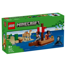 LEGO Minecraft® 21259 Potovanje s piratsko ladjo