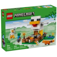 LEGO Minecraft® 21585 Piščančja farma