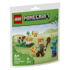 LEGO Minecraft 30732 Alexin spopad ob tabornem ognju