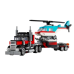 LEGO Creator 31146 Ploščadni tovornjak s helikopterjem