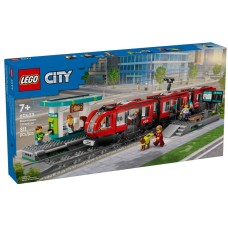 LEGO City 60423 Tramvaj s postajo