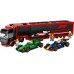 LEGO City 60445 F1® Truck with RB20 & AMR24 F1® Cars