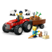 LEGO City 60461 Rdeči kmetijski traktor s prikolico in ovčka