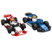 LEGO City 60464 Dirkalnika Williams Racing F1® in Haas F1®
