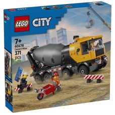 LEGO City 60478 Tovornjak z mešalnikom betona