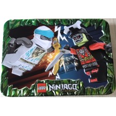 LEGO Ninjago Zane vs. Bone King metal box