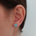 Blue Diamond Earrings
