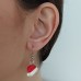 Santa's Hat dangle Earrings